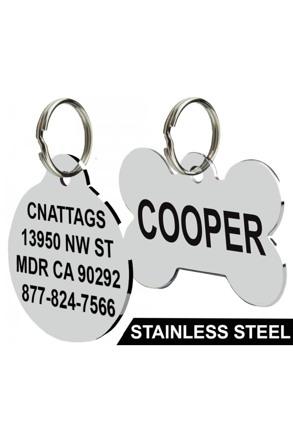 Buy CNATTAGS Stainless Steel Pet ID Tags from our online store
